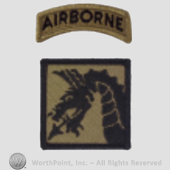 US Army Shoulder Sleeve Insignia: 18th Airborne Corps.