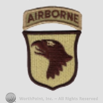 US Army Shoulder Sleeve Insignia: 101st Airborne Division.