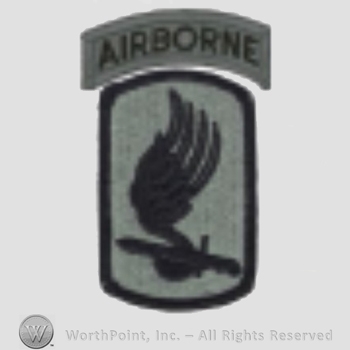 US Army Shoulder Sleeve Insignia: 173rd Airborne Brigade Combat Team.