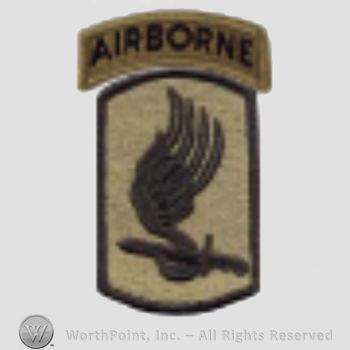 US Army Shoulder Sleeve Insignia: 173rd Airborne Brigade Combat Team.