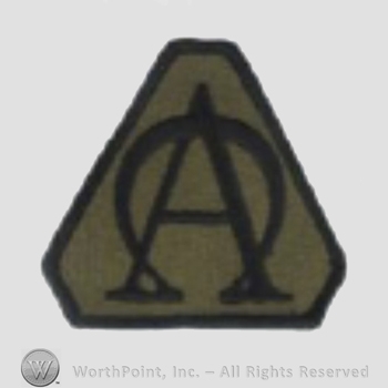 US Army Shoulder Sleeve Insignia: US Army Acquisition Support Center.