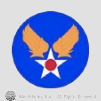 US Army Shoulder Sleeve Insignia: Army Air Forces.