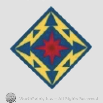 US Army Shoulder Sleeve Insignia: Army Broadcasting System.