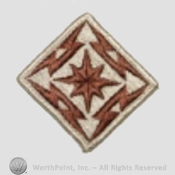 US Army Shoulder Sleeve Insignia: Army Broadcasting System.