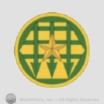US Army Shoulder Sleeve Insignia: Army Corrections Command.