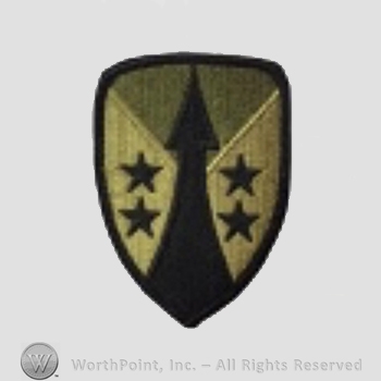 US Army Shoulder Sleeve Insignia: Army Reserve Sustainment Command.