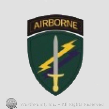 US Army Shoulder Sleeve Insignia: Civil Affairs & Psychological Operations Command.
