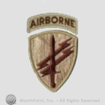 US Army Shoulder Sleeve Insignia: Civil Affairs & Psychological Operations Command.