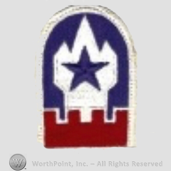 US Army Shoulder Sleeve Insignia: Corps of Engineers.