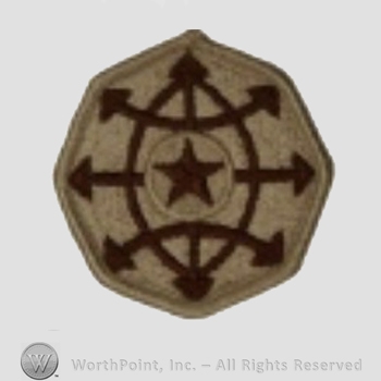 US Army Shoulder Sleeve Insignia: Criminal Investigation Command.