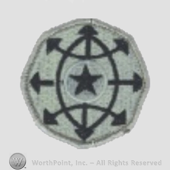US Army Shoulder Sleeve Insignia: Criminal Investigation Command.