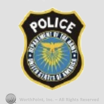 US Army Shoulder Sleeve Insignia: Department of the Police.