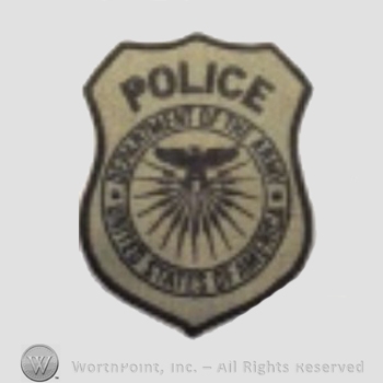US Army Shoulder Sleeve Insignia: Department of the Police.