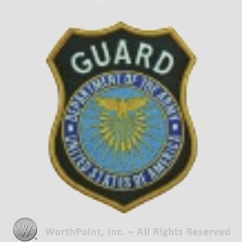 US Army Shoulder Sleeve Insignia: Department of the Army Guard.