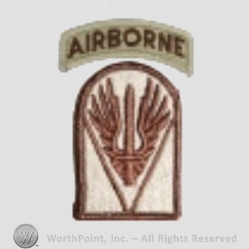 US Army Shoulder Sleeve Insignia: Headquarters Joint Readiness Training Center & Joint Readiness Training Center Operations Group.