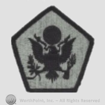 US Army Shoulder Sleeve Insignia: Headquarters Company, US Army.
