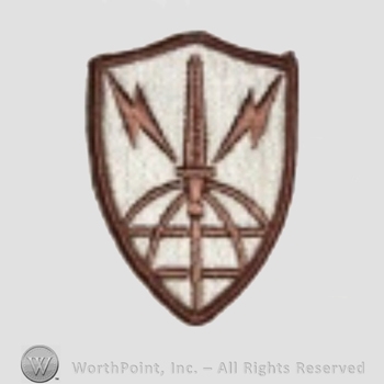 US Army Shoulder Sleeve Insignia: Information Systems Engineering Command.