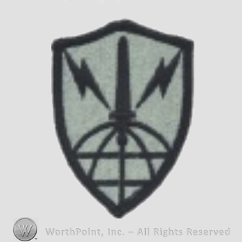 US Army Shoulder Sleeve Insignia: Information Systems Engineering Command.