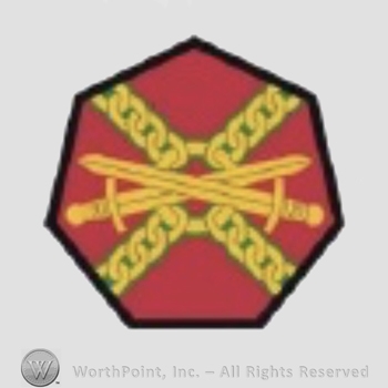 US Army Shoulder Sleeve Insignia: Installation Management Command.