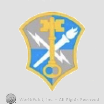 US Army Shoulder Sleeve Insignia: Intelligence and Security Command.