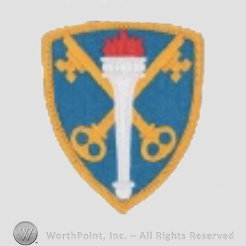 US Army Shoulder Sleeve Insignia: US Army Foreign Intelligence Command.