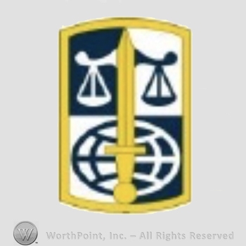 US Army Shoulder Sleeve Insignia: Legal Services Agency .