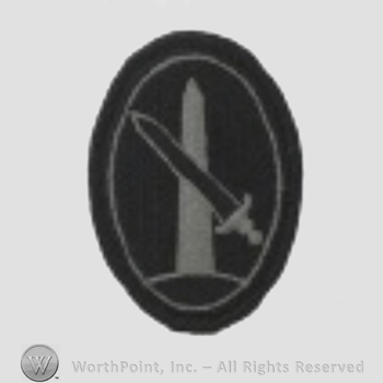 US Army Shoulder Sleeve Insignia: Military District of Washington.
