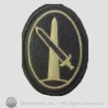 US Army Shoulder Sleeve Insignia: Military District of Washington.