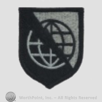 US Army Shoulder Sleeve Insignia: US Army Network Enterprise Technology Command.