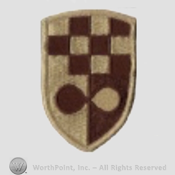 US Army Shoulder Sleeve Insignia: Information and Data Systems Command.