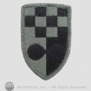 US Army Shoulder Sleeve Insignia: Information and Data Systems Command.