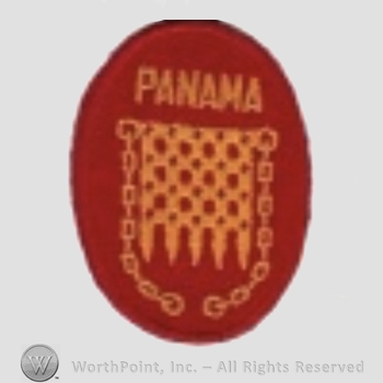 US Army Shoulder Sleeve Insignia: Panama Canal Division.