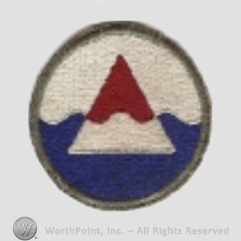 US Army Shoulder Sleeve Insignia: US Army Element Iceland Defense Force.