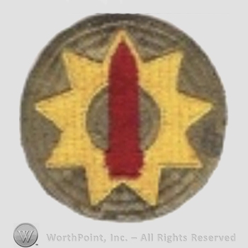 US Army Shoulder Sleeve Insignia: Pacific Coastal Frontier .