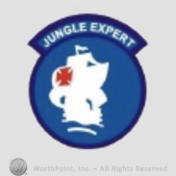 US Army Shoulder Sleeve Insignia: Jungle Expert.