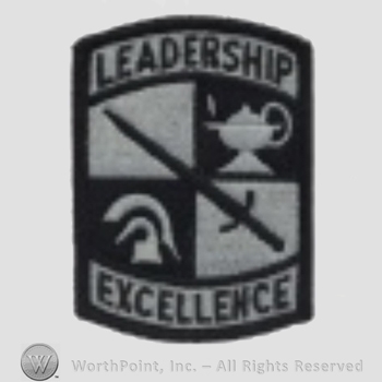 US Army Shoulder Sleeve Insignia: ROTC Cadet Command.