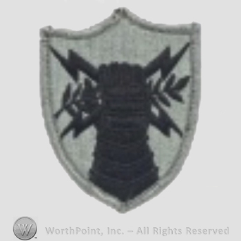 US Army Shoulder Sleeve Insignia: US Army Strategic Command..