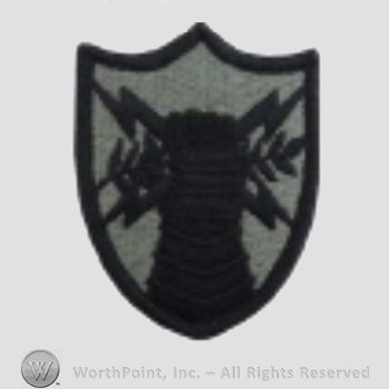 US Army Shoulder Sleeve Insignia: US Army Strategic Command..