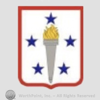 US Army Shoulder Sleeve Insignia: Sustainment Center of Excellence, Fort lee, Virginia.