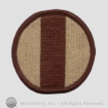 US Army Shoulder Sleeve Insignia: US Army Training and Doctrine Command.