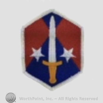 US Army Shoulder Sleeve Insignia: US Army Capital Military Assistance Command.