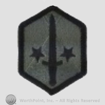 US Army Shoulder Sleeve Insignia: US Army Capital Military Assistance Command.