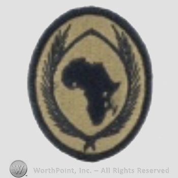 US Army Shoulder Sleeve Insignia: US Africa Command.