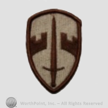 US Army Shoulder Sleeve Insignia: US Army Personnel Serving in Vietnam.