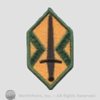 US Army Shoulder Sleeve Insignia: US Army Military Police Panama.