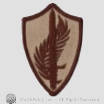 US Army Shoulder Sleeve Insignia: US Army Central Command.
