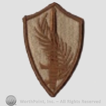 US Army Shoulder Sleeve Insignia: US Army Central Command.