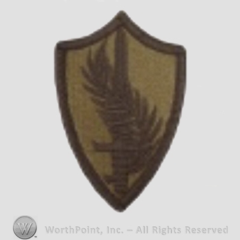 US Army Shoulder Sleeve Insignia: US Army Central Command.