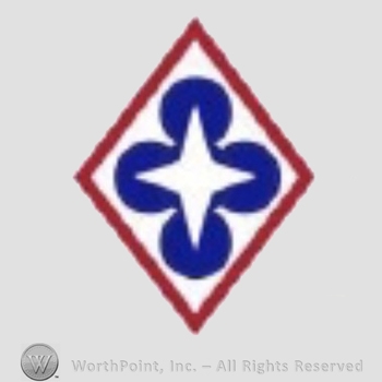 US Army Shoulder Sleeve Insignia: USA Combined Arms Support Command and Ft Lee.