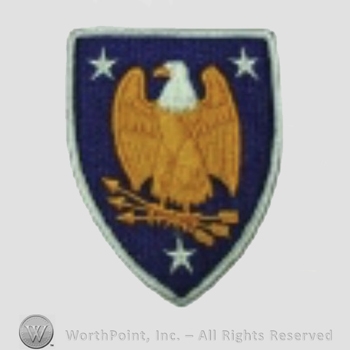 US Army Shoulder Sleeve Insignia: US Army Selective Service.